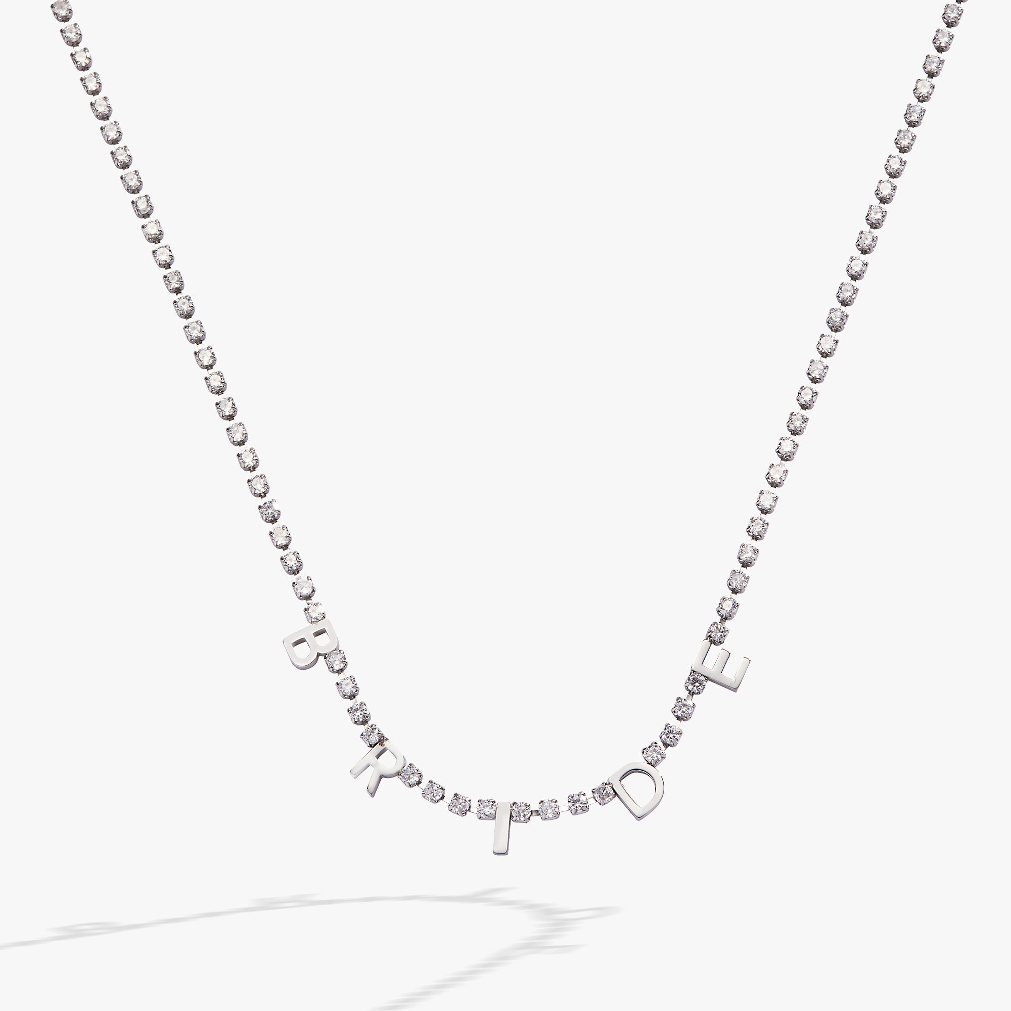 Alex and Ani Bride Tennis Chain Necklace - Silver, S/M