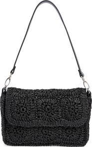 Collection XIIX Crochet Square Shoulder Bag
