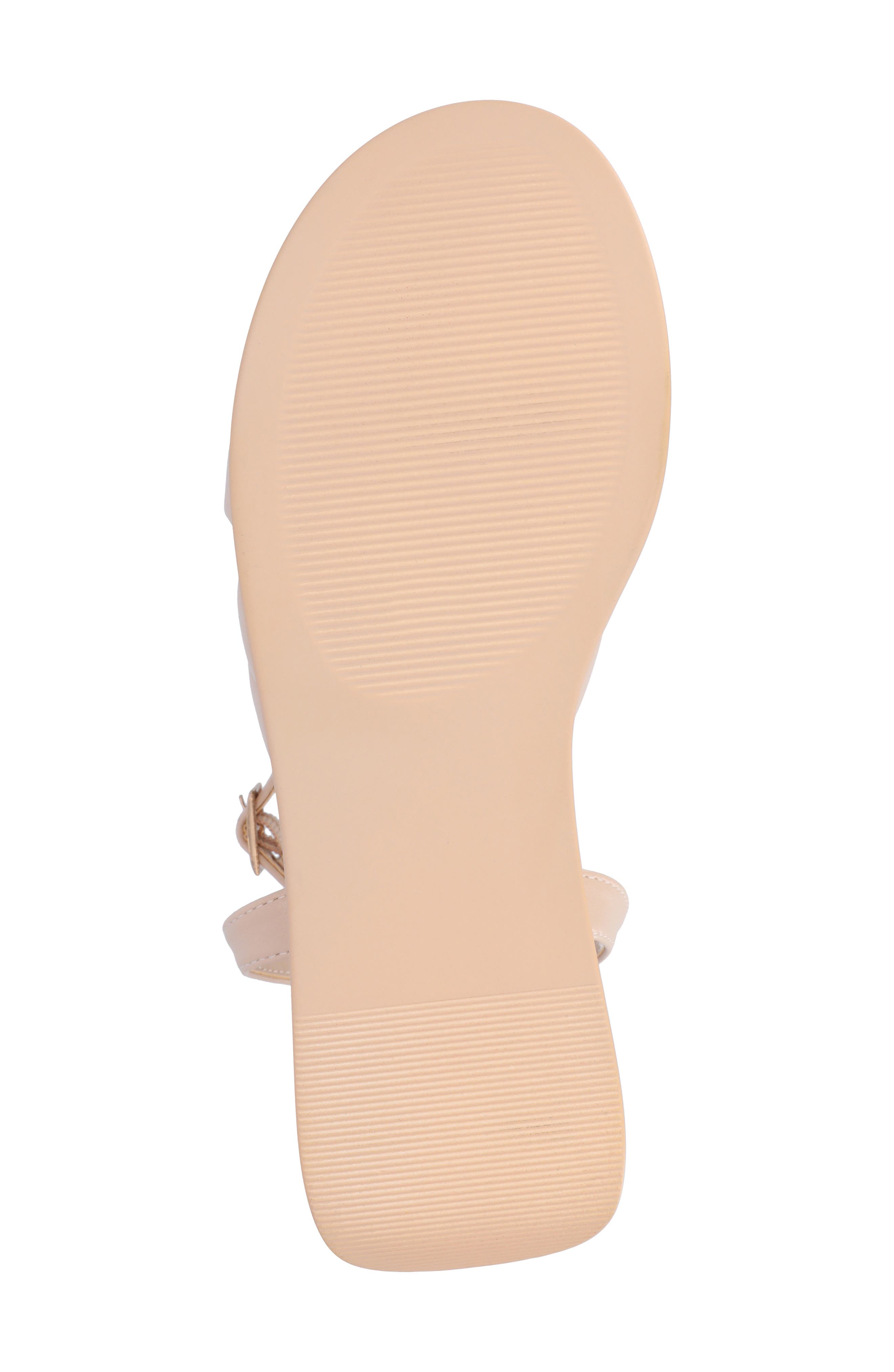 Lailee Ankle Strap Platform Sandal, Alternate, color, NUDE