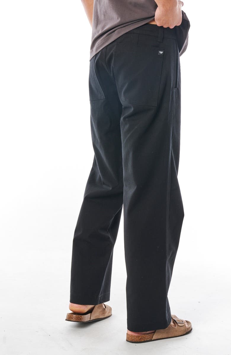 LEISURE LAB Dune Pant, Alternate, color, Noir