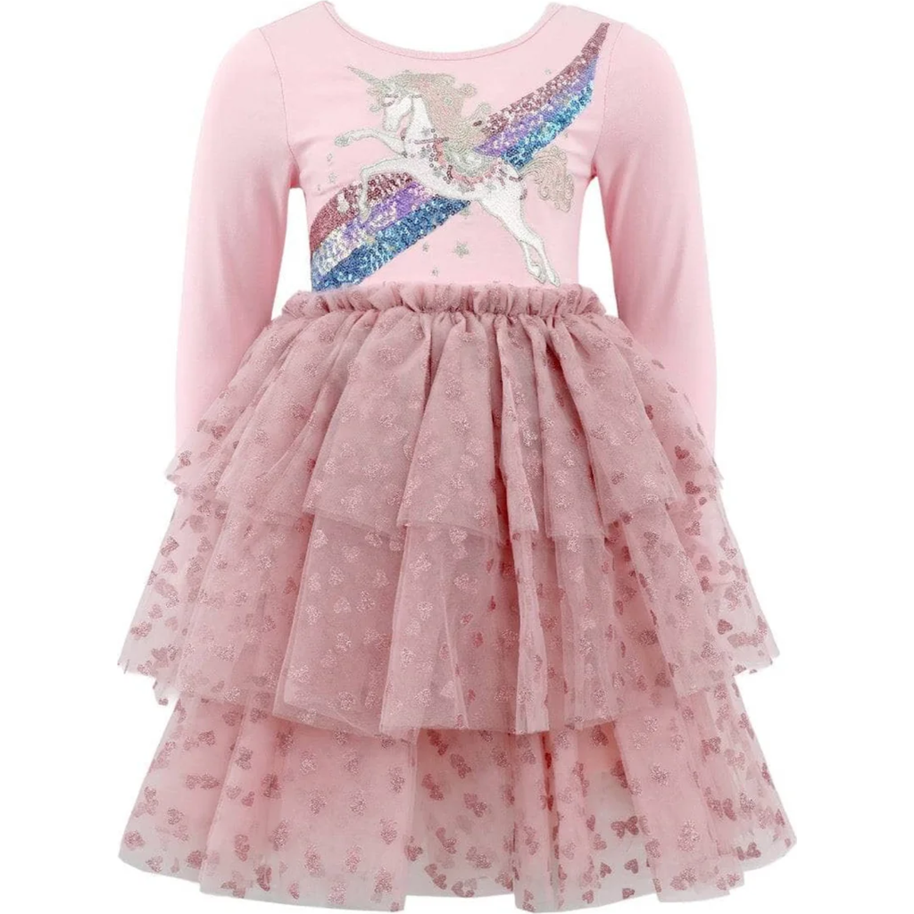 Lola + The Boys Magic Unicorn Tutu Dress