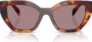 Prada 55mm Butterfly Sunglasses