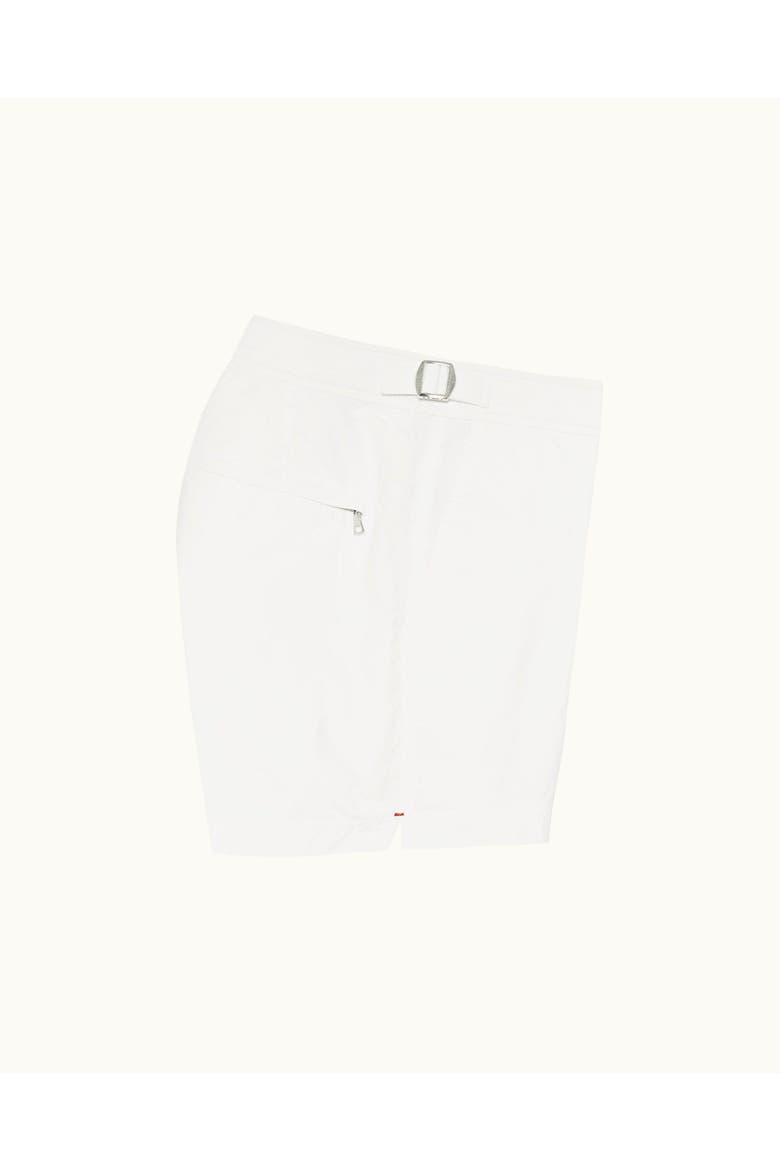 Springer Tailored-Fit Swim Shorts, Alternate, color, White