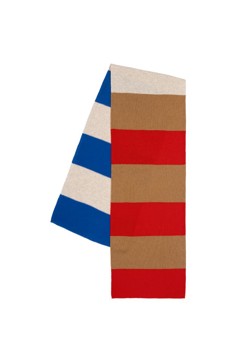 Art Blocks Scarf, Main, color, Cherry