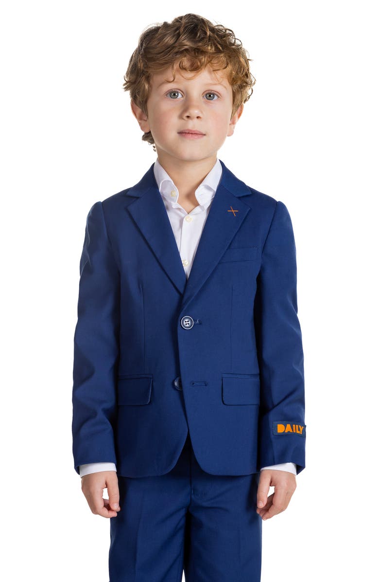 OppoSuits Kids' Daily Suit Coat & Pants Set, Alternate, color, Navy