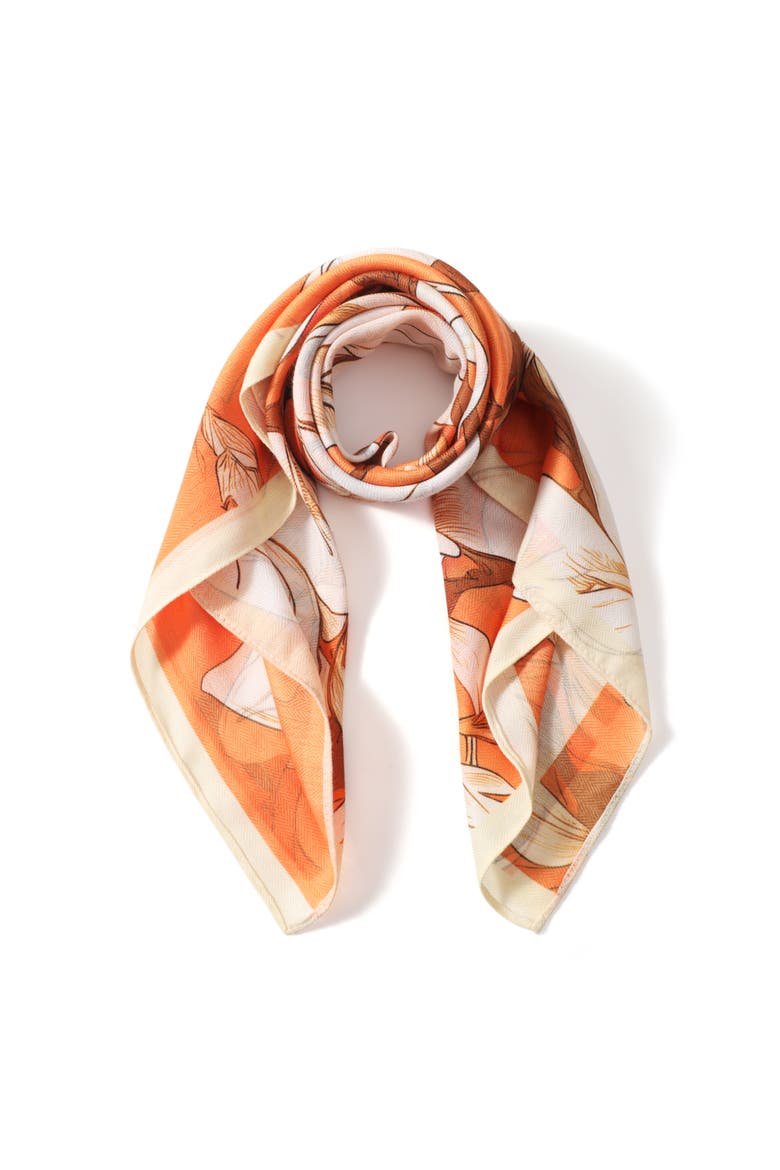 The Madeline Scarf, Main, color, Orange