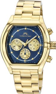 PORSAMO BLEU Roman Chronograph Bracelet Watch, 42mm