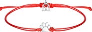 Mantra Pawprint Thread bracelet