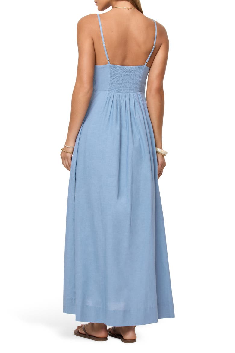 Mabel Cover-Up Maxi Dress, Alternate, color, CHAMBRAY
