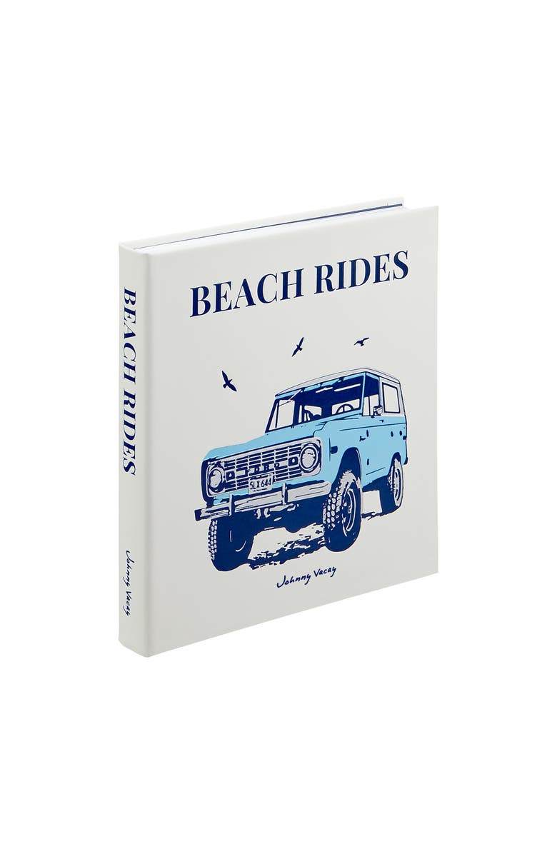 Graphic Image Beach Rides by Johnny Vacay Leather Edition, Alternate, color, Ivory