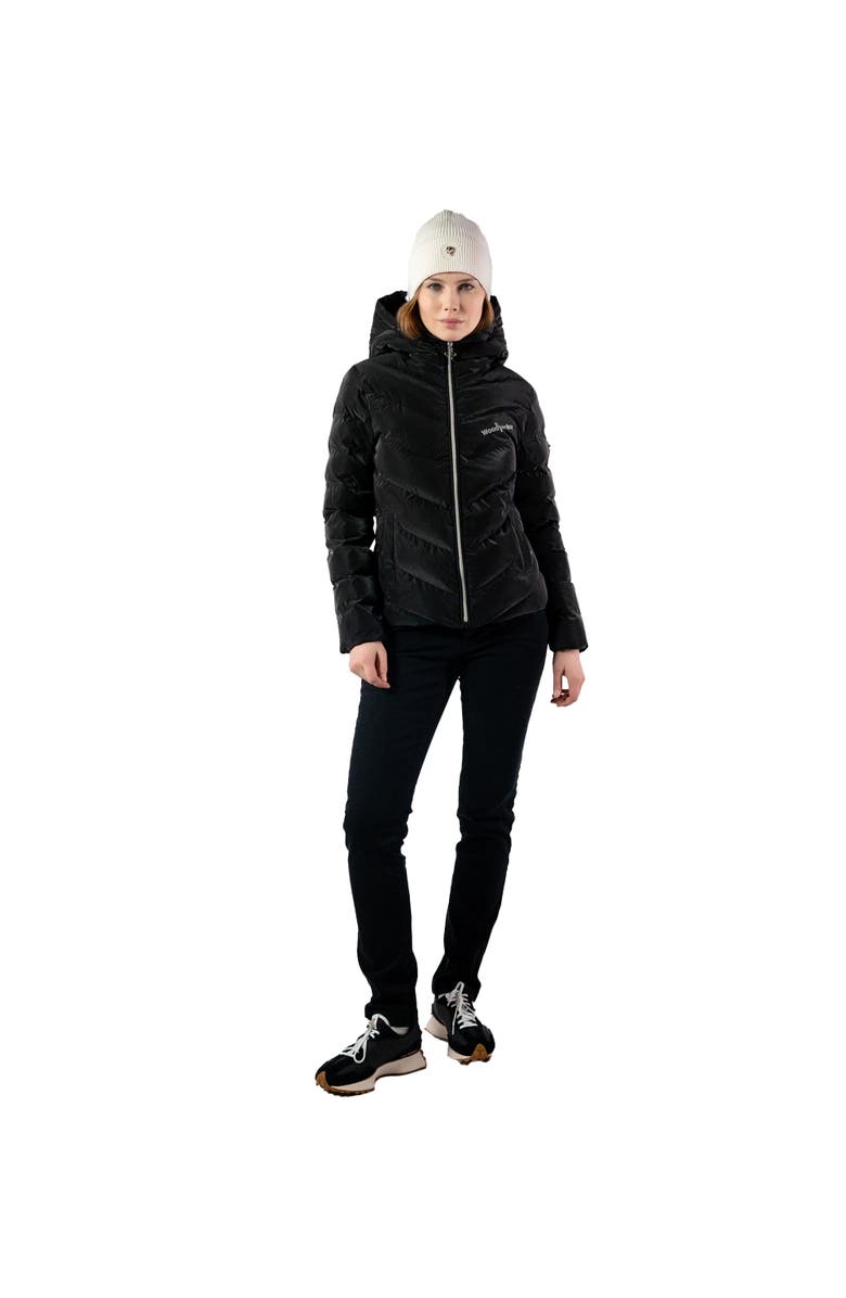 Woodpecker Women's Robin Medium Weight Coat, Alternate, color, Black Diamond