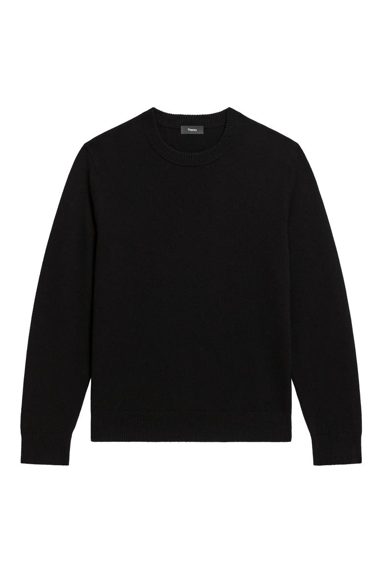 Hilles Cashmere Sweater, Alternate, color, BLACK