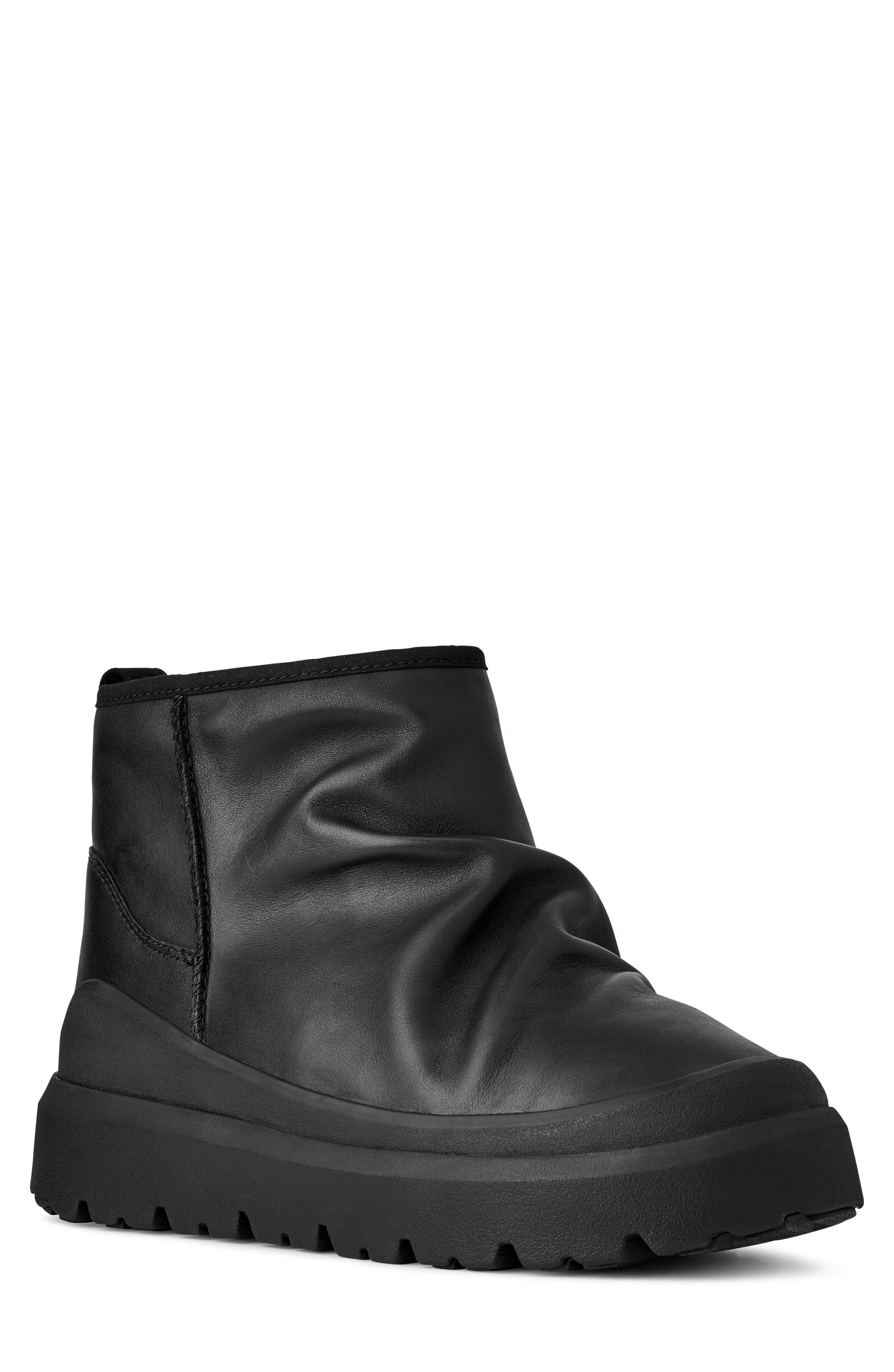 UGG<sup>®</sup> Heritage Utility Mini Boot, Main, color, Black