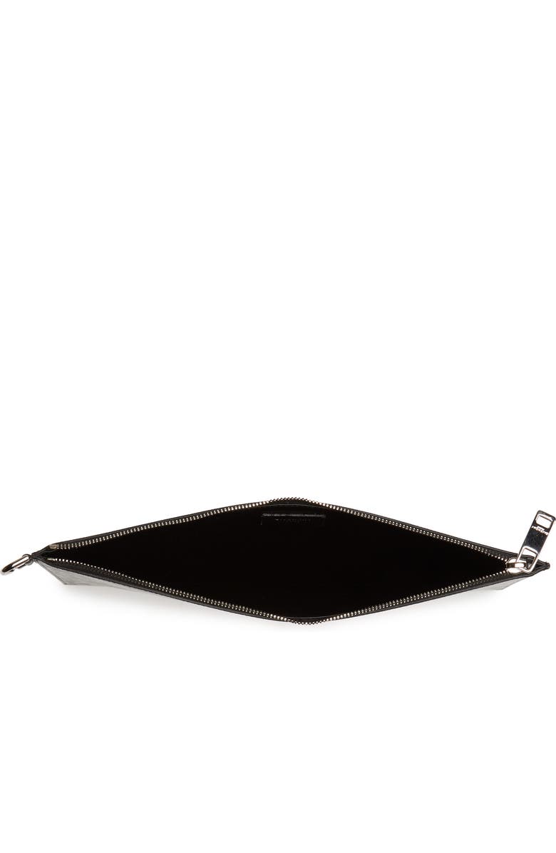 Givenchy Medium Iconic Print Coated Canvas Pouch, Alternate, color,