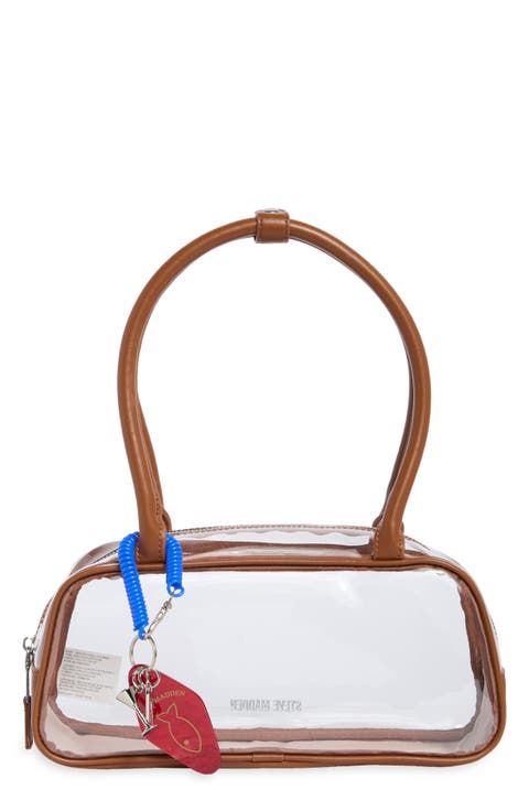 Goldee Clear Shoulder Bag with Fish Pouch