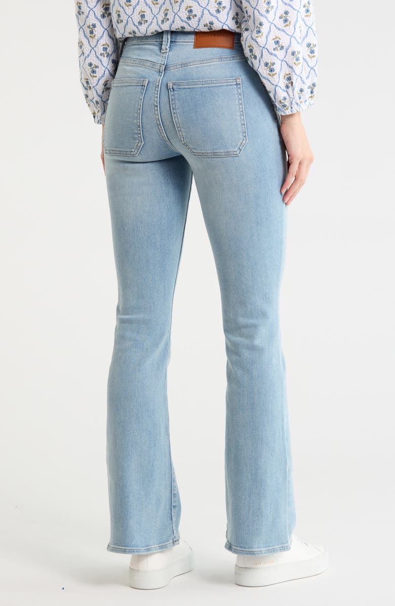 Lucky Brand Stevie High Waist Flare Jeans, Alternate, color, Virgo