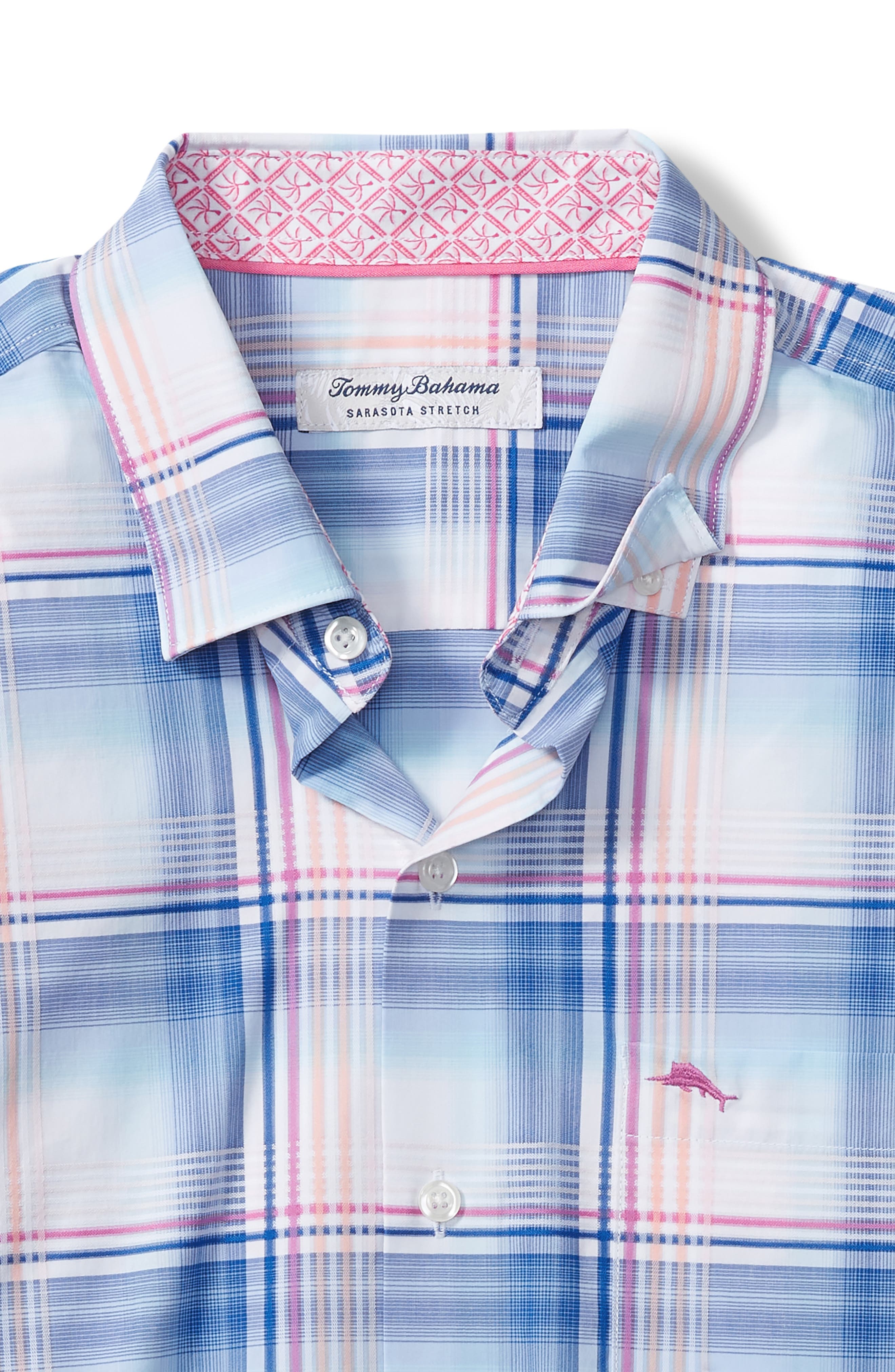 Sarasota Stretch Misty Fronds IslandZone® Shirt main image 1
