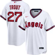 Nike Men's Nike Mike Trout White Los Angeles Angels Alternate Replica Jersey