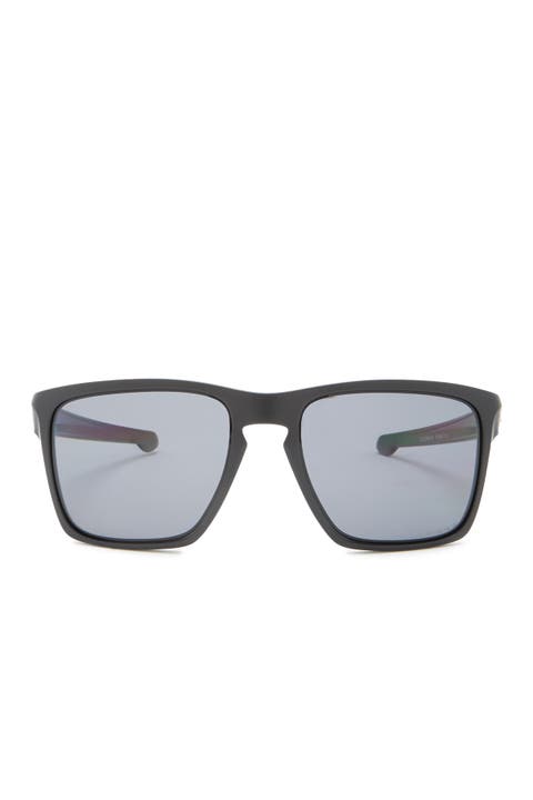 57mm Silver XL Square Sunglasses