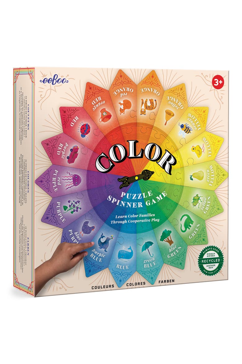Color Spinner Game Puzzle, Main, color, MULTI