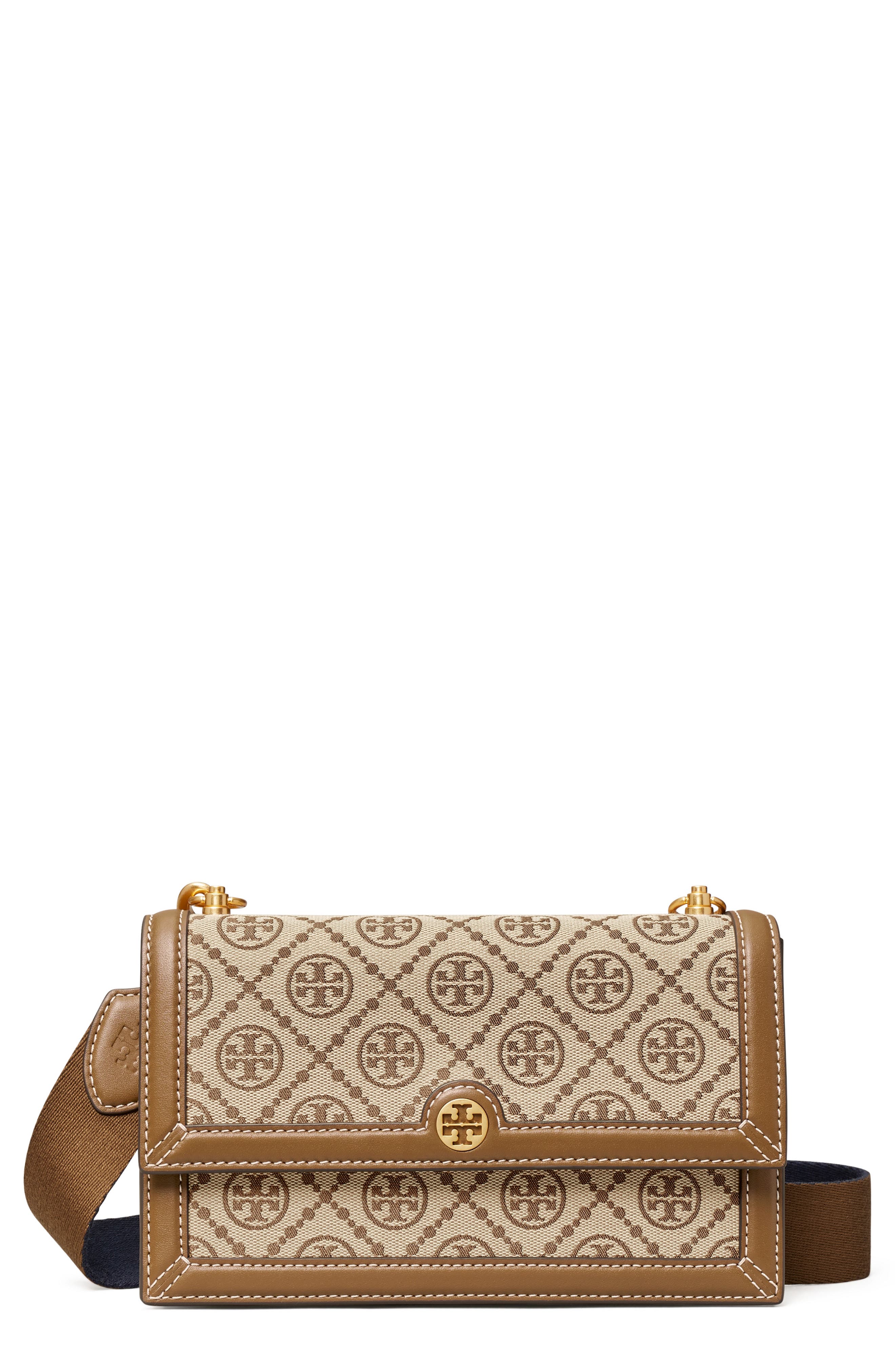 Tory Burch T Monogram Jacquard Mini Shoulder Bag, Main, color, 