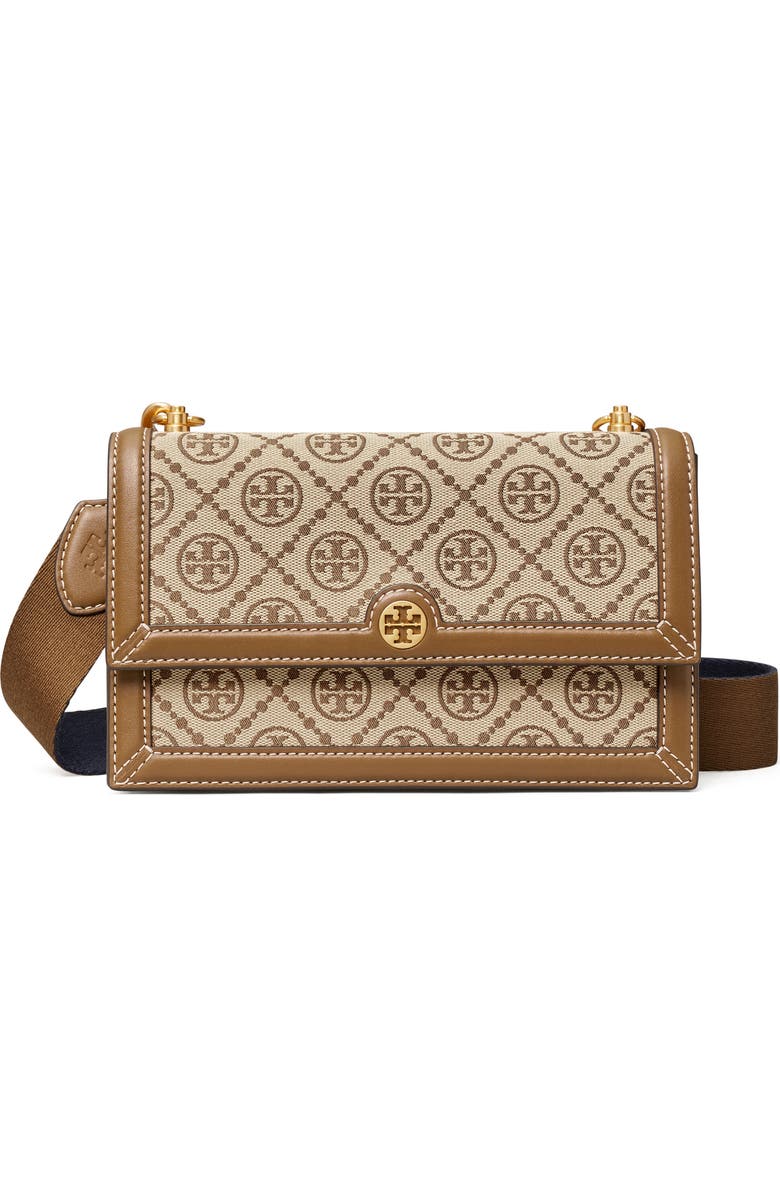 Tory Burch T Monogram Jacquard Mini Shoulder Bag, Main, color,