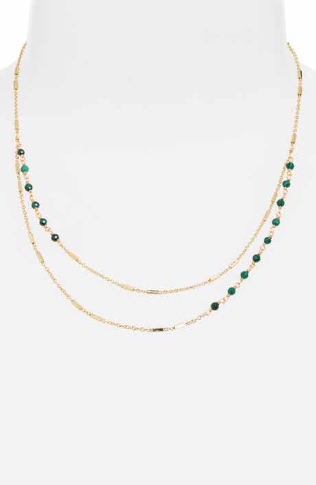 Crystal Two Row Necklace