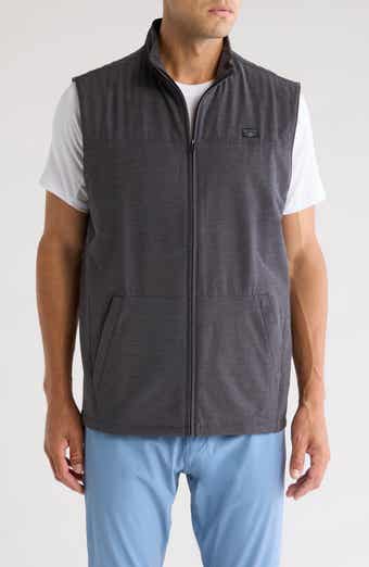 TravisMathew Top of the Line Front Zip Vest