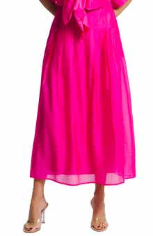 Pheona A-Line Midi Skirt