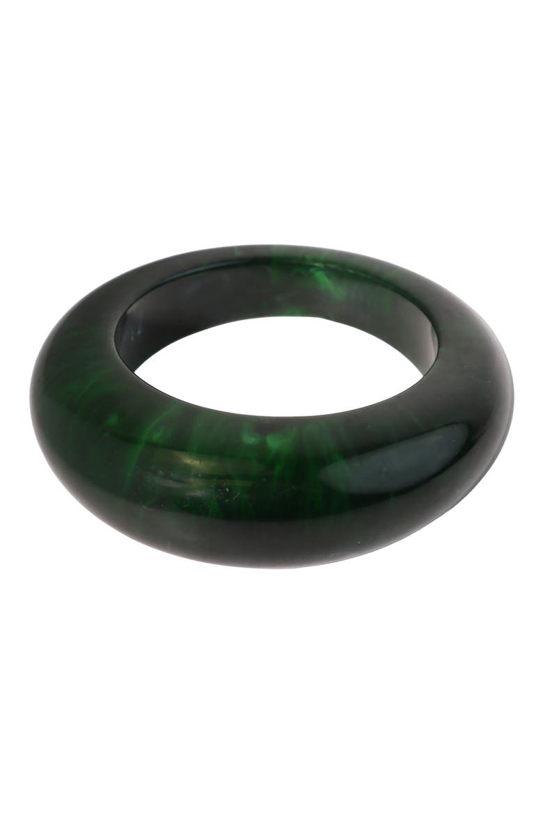 Resin Bangle, Main, color, GREEN