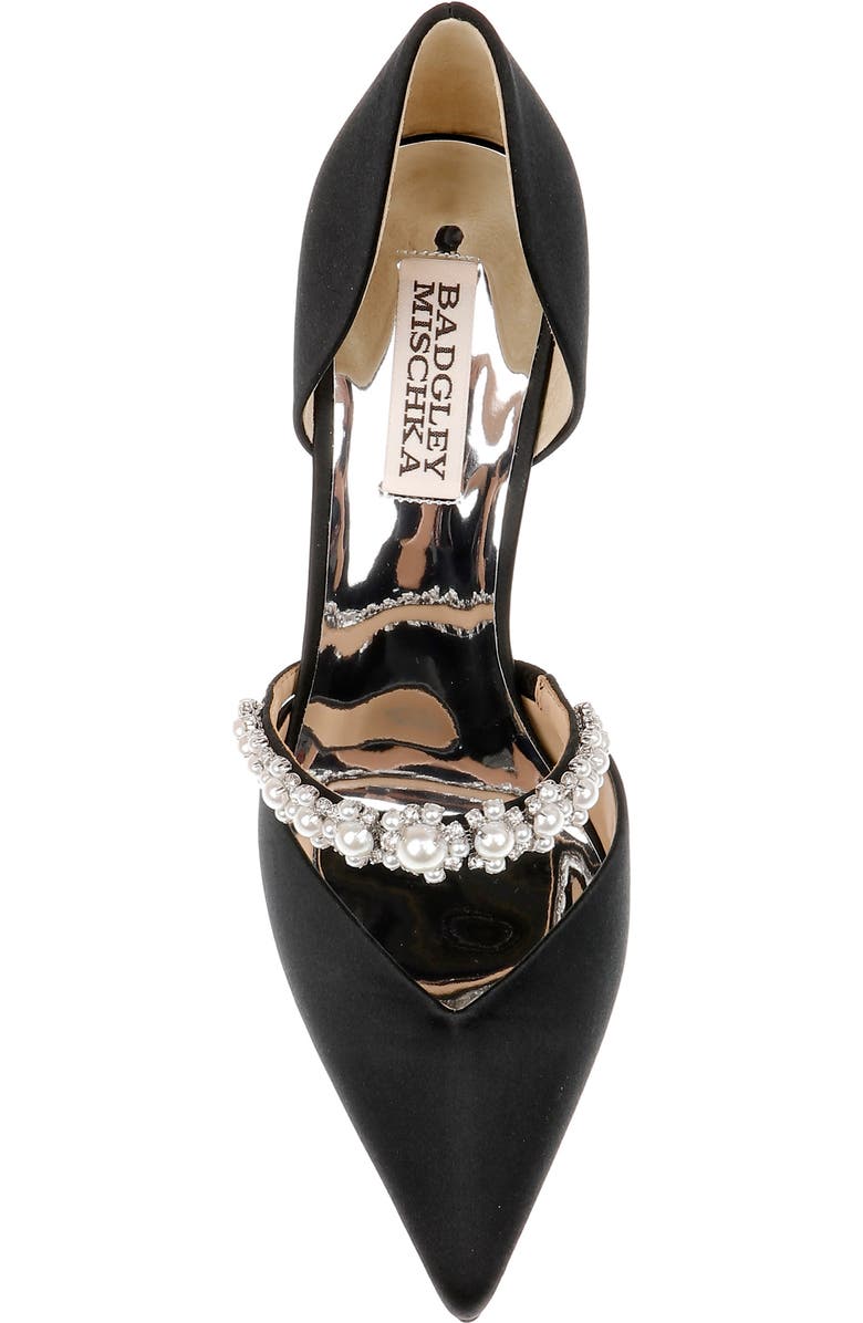 Badgley Mischka Collection Nathalie d'Orsay Pointed Toe Pump, Alternate, color,