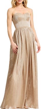 Dress the Population Audrina Strapless Gown