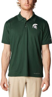 Columbia Men's Columbia Green Michigan State Spartans PFG Tamiami Omni-Shade Polo