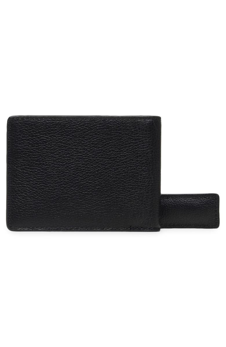 Ted Baker Finley Bifold Wallet & Key Ring Set, Alternate, color, Black