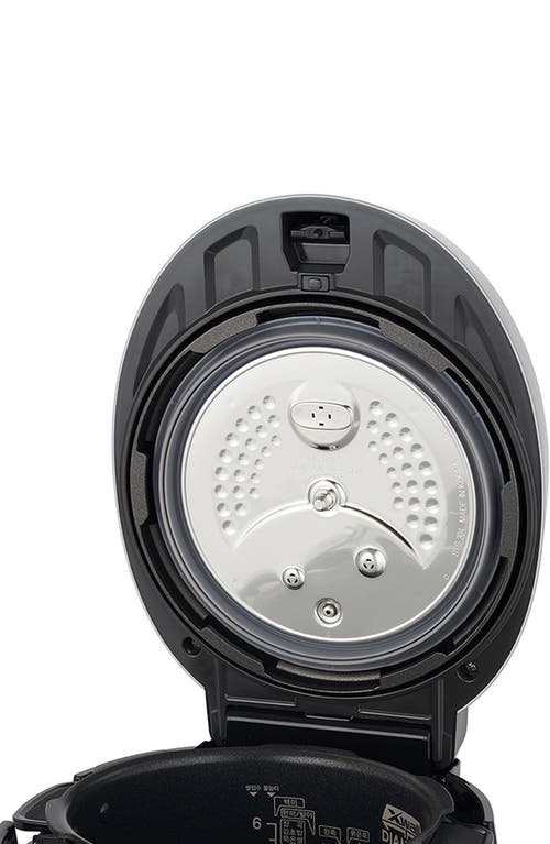 Cuckoo 6-cup Heating Pressure Rice Cooker In Black