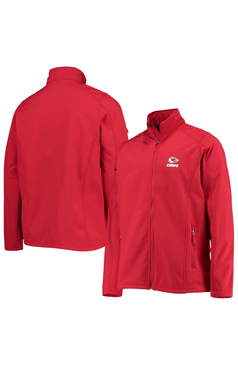DUNBROOKE Men's Dunbrooke Red Kansas City Chiefs Big & Tall Sonoma Softshell Full-Zip Jacket, Main, color, Red