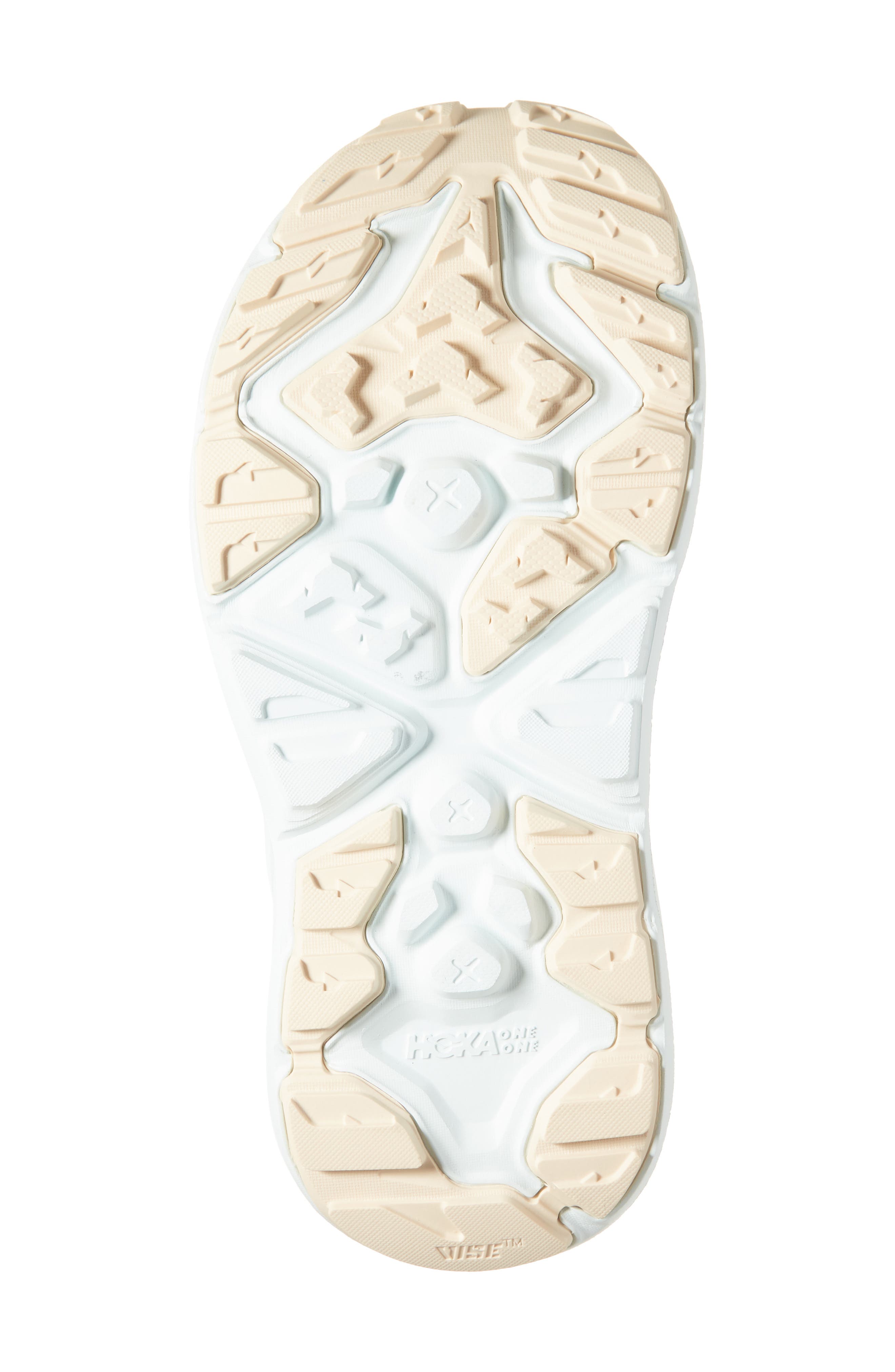 HOKA Hopara 2 Hiking Sandal, Alternate, color, Alabaster / Snow Melt