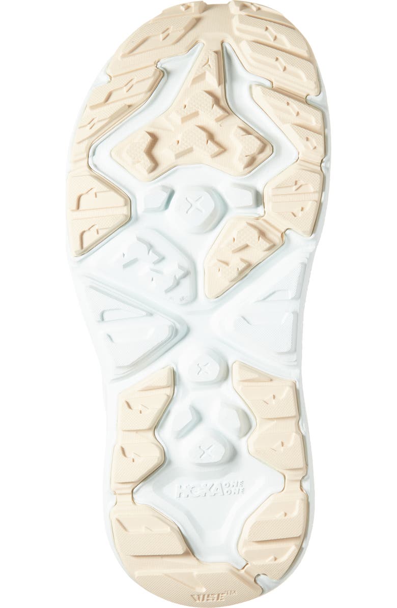 HOKA Hopara 2 Hiking Sandal, Alternate, color, Alabaster / Snow Melt