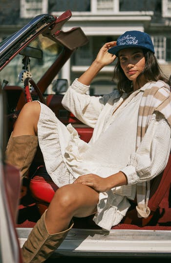 Sachi Long Sleeve Ruffle Minidress