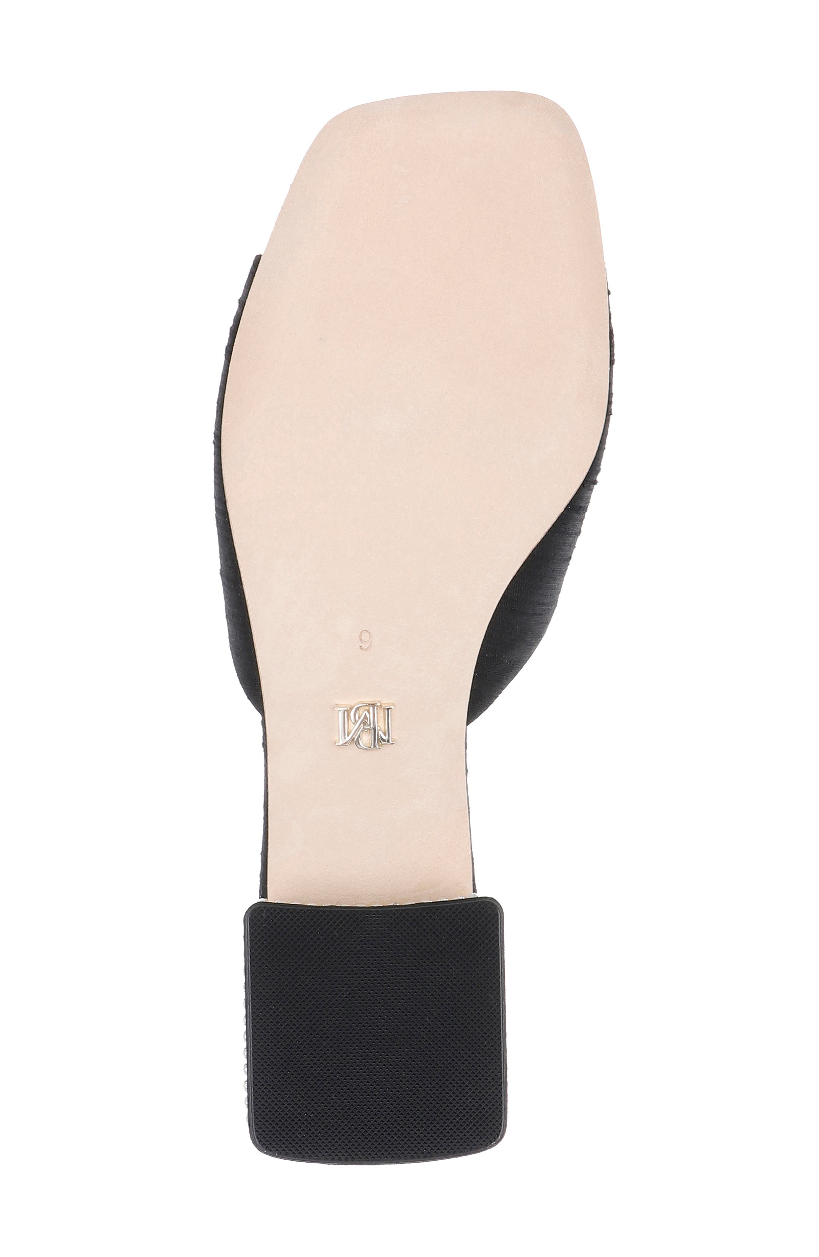 BADGLEY MISCHKA Oahu Slide Sandal, Alternate, color, Black Silk