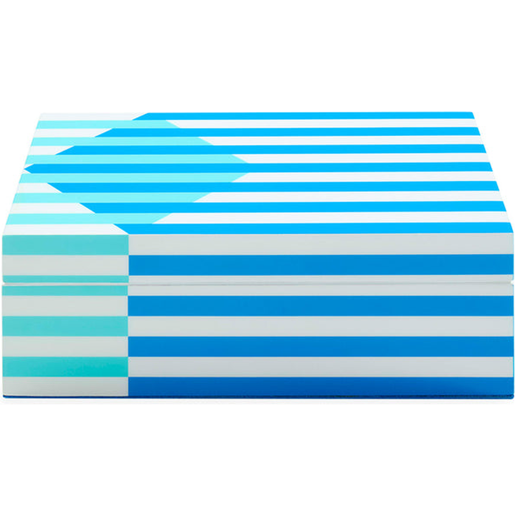 Jonathan Adler Copenhagen 24 Oz. Small Lacquer Box In Multi