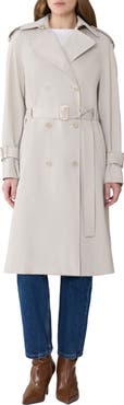 Soia & Kyo Becky Double Breasted Trench Coat