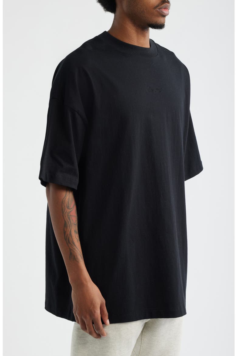 Signature '90s Fit Logo T-Shirt, Alternate, color, BLACK
