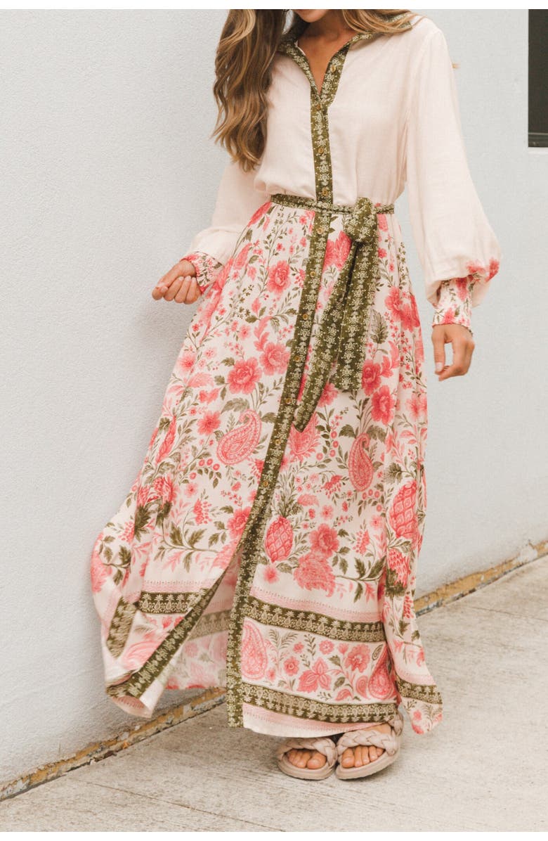 Label of Love Petal Dream Shirtdress, Alternate, color, Pink