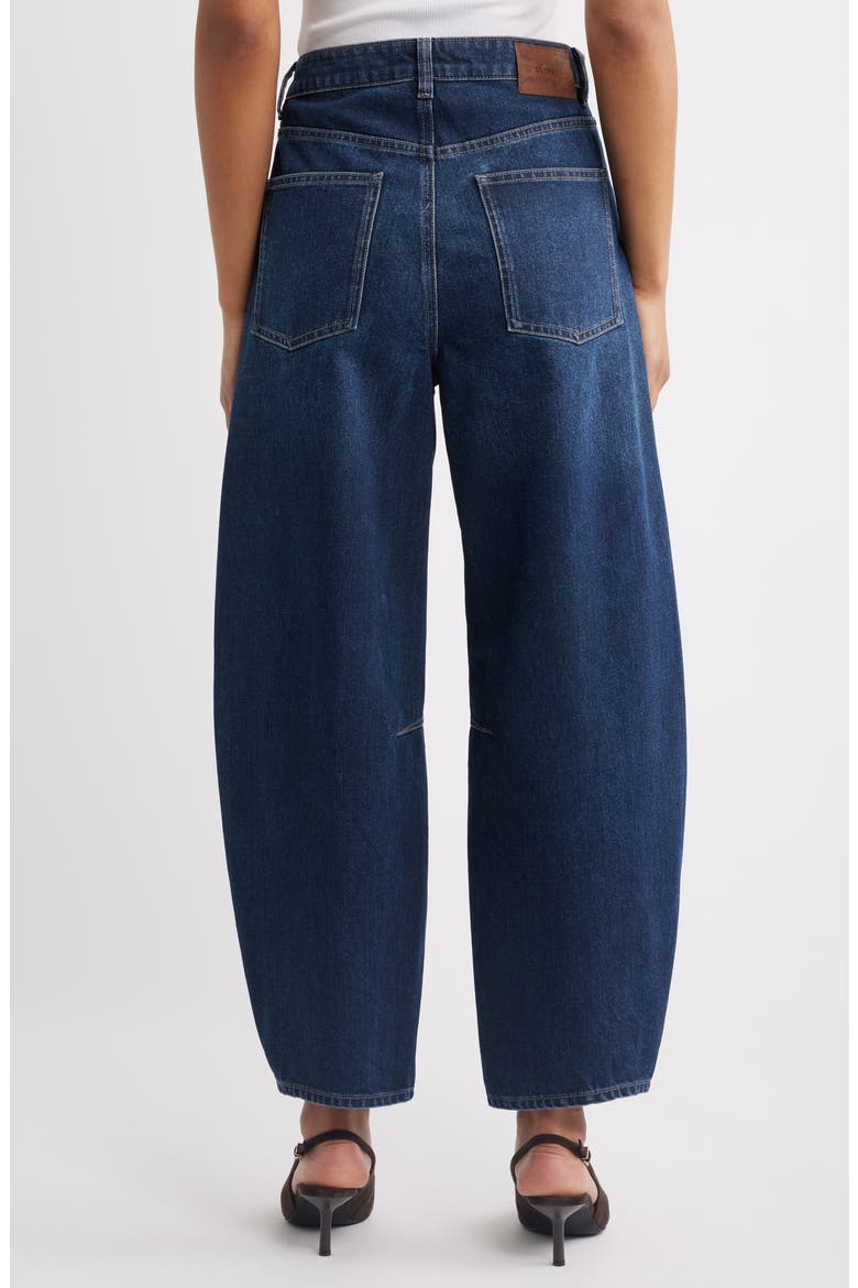 Miro High Waist Barrel Jeans, Alternate, color, OXFORD BLUE