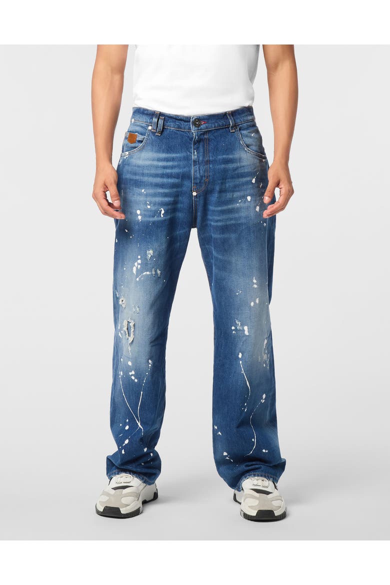 Jeans Beach Boy Fit Men, Main, color, Madrid