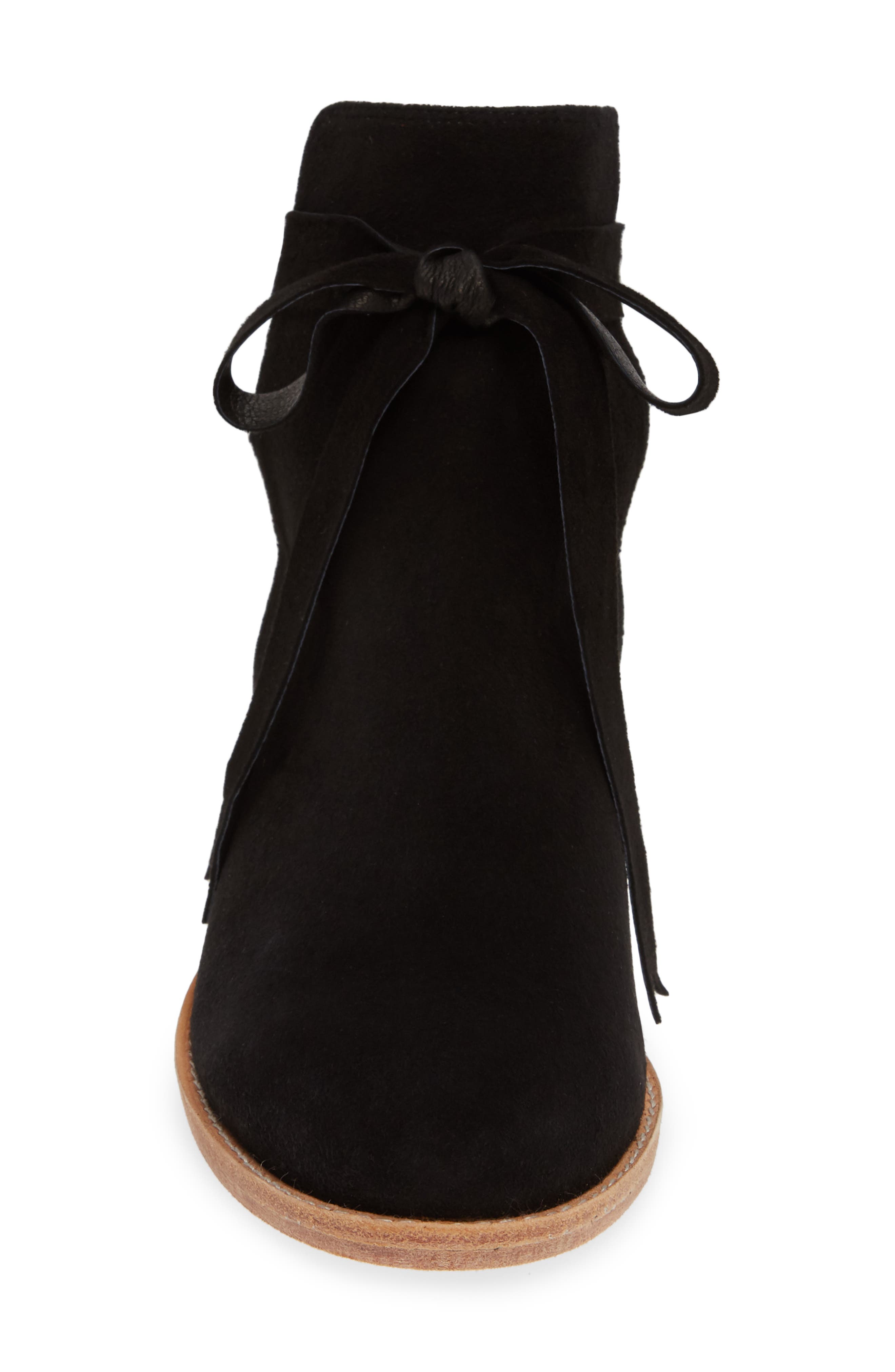 Huma Blanco Loretana Ankle Tie Bootie, Alternate, color, 