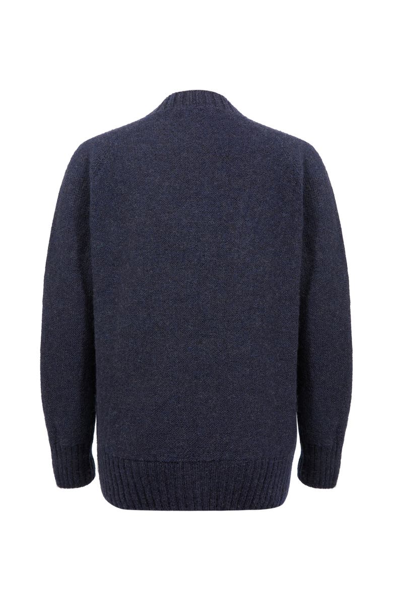 Celtic & Co. British Wool Cable Zip Cardigan, Alternate, color,