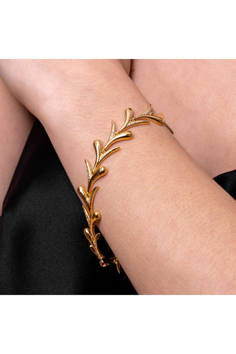 Sycamore Bracelet, Alternate, color, Gold
