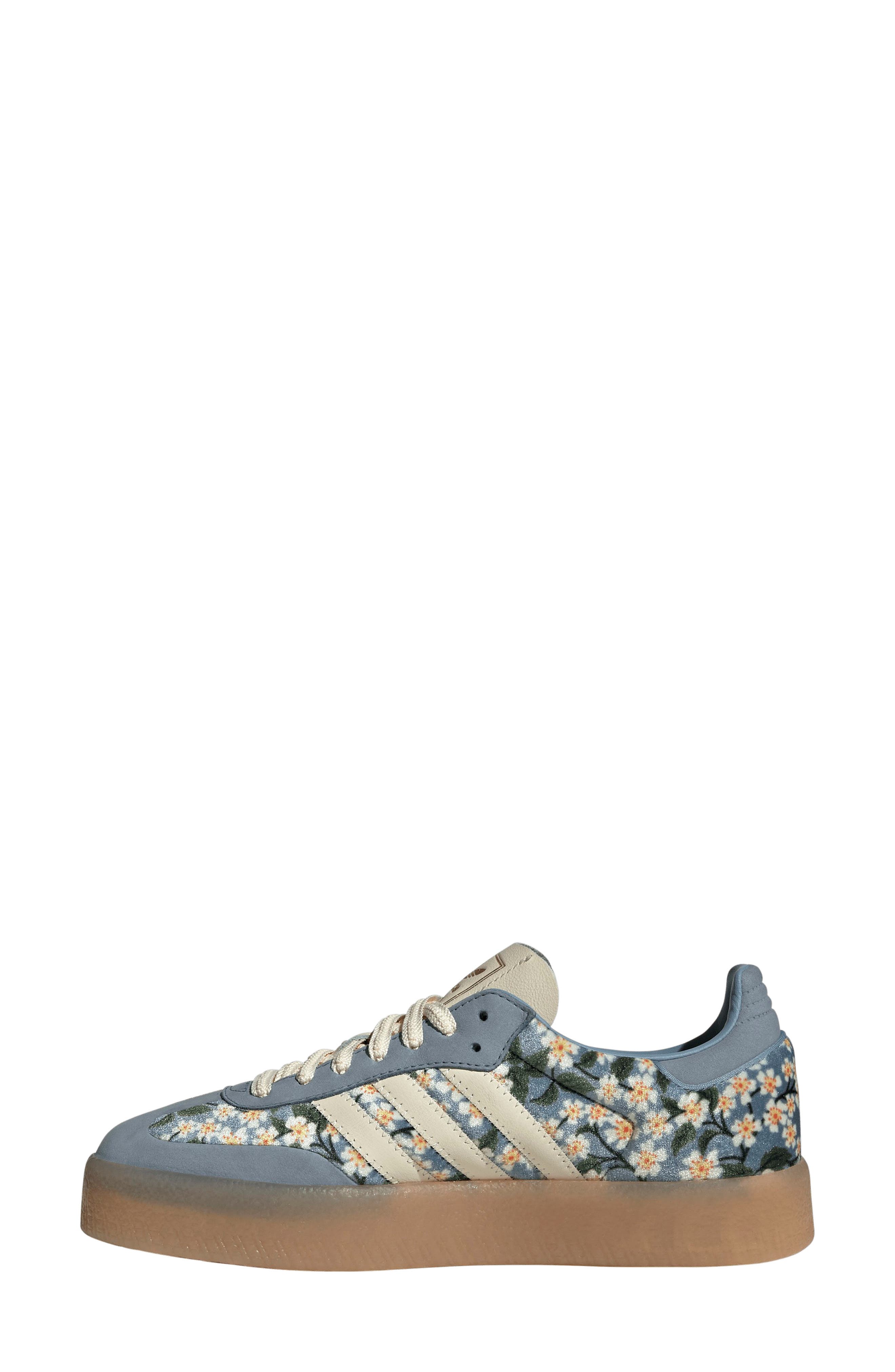 adidas x Liberty London Sambae Sneaker, Alternate, color, 